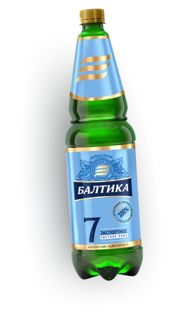 Балтика 7в бутылке 