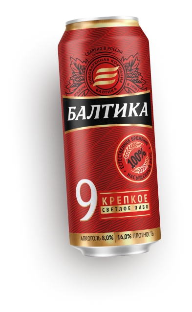 Балтика 9 в банке