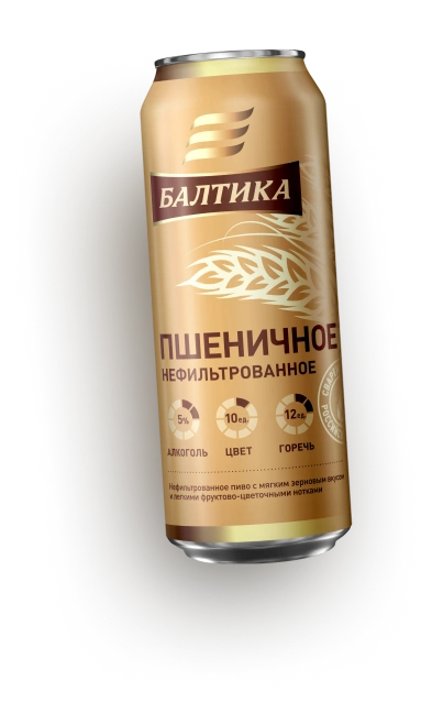 Балтика Пшеничное в банке