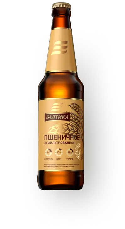 Балтика Пшеничное фото пива
